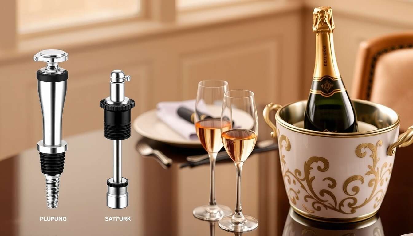 La conservation du champagne après ouverture