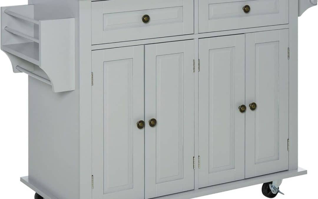 Avis sur la desserte de cuisine HOMCOM : praticité et élégance