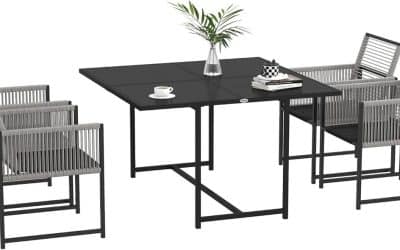 Avis sur le salon de jardin Outsunny : chic et pratique
