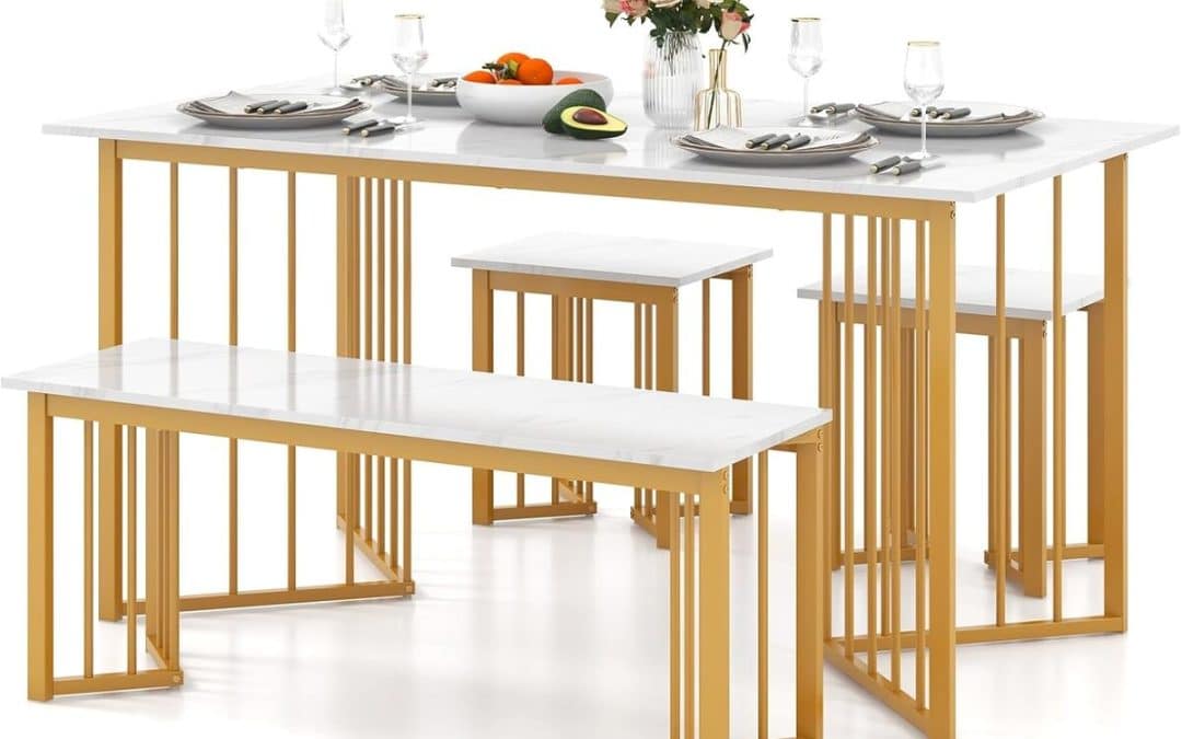 Avis sur l'ensemble table et chaises Relax4Life : compact et élégant