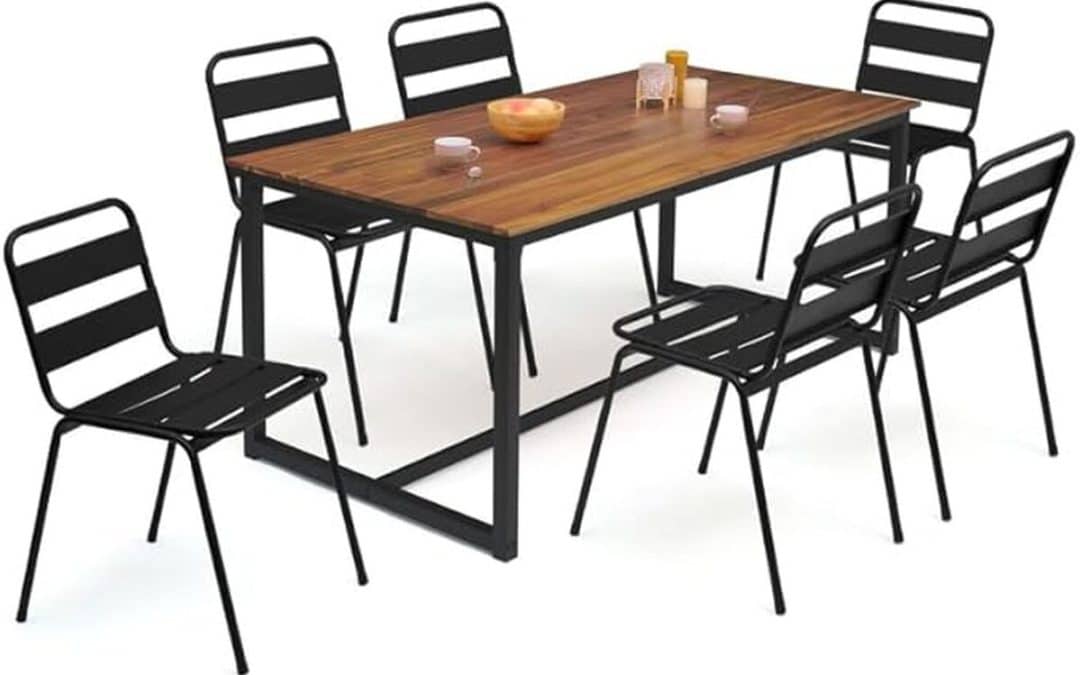 Test du salon de jardin Soho d'IDMarket : élégance et praticité