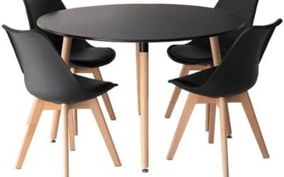 Test : ensemble table ronde Martha et chaises Nora par Happy Garden