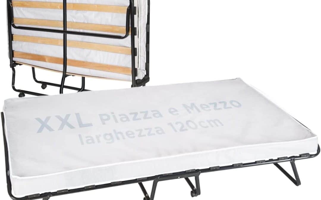 Test : le lit pliant Cortassa 120x200, robuste et pratique