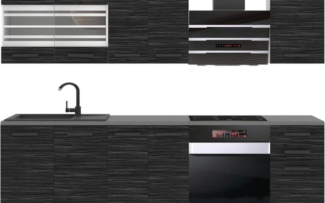 Avis : cuisine équipée Belini Margaret - élégance ébène royal