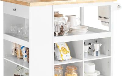 Avis sur la desserte SoBuy FKW97-WN : rangement malin à roulettes