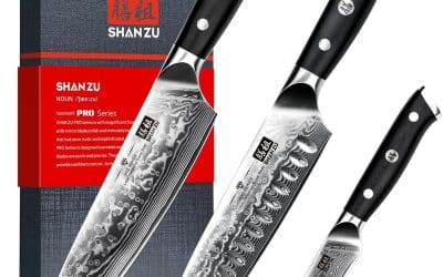 Test des couteaux de cuisine Damas SHAN ZU Pro Series