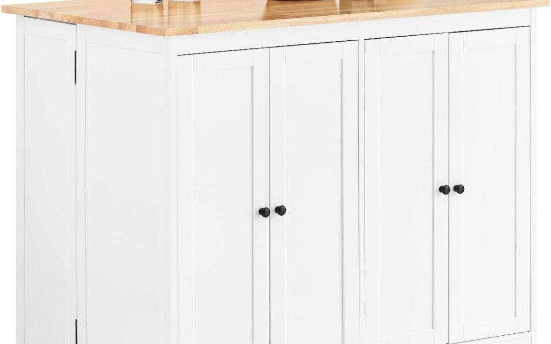 Test du buffet îlot central SoBuy : rangement et efficacité au rendez-vous