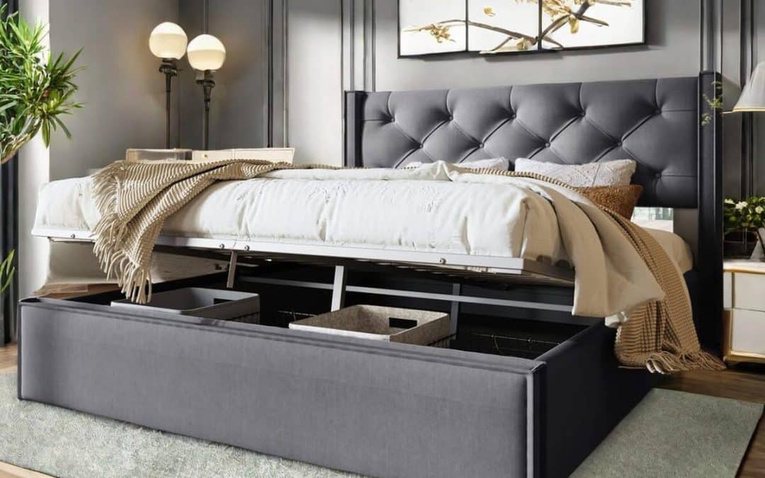 Test du lit coffre 160x200 : confort et rangement optimisés