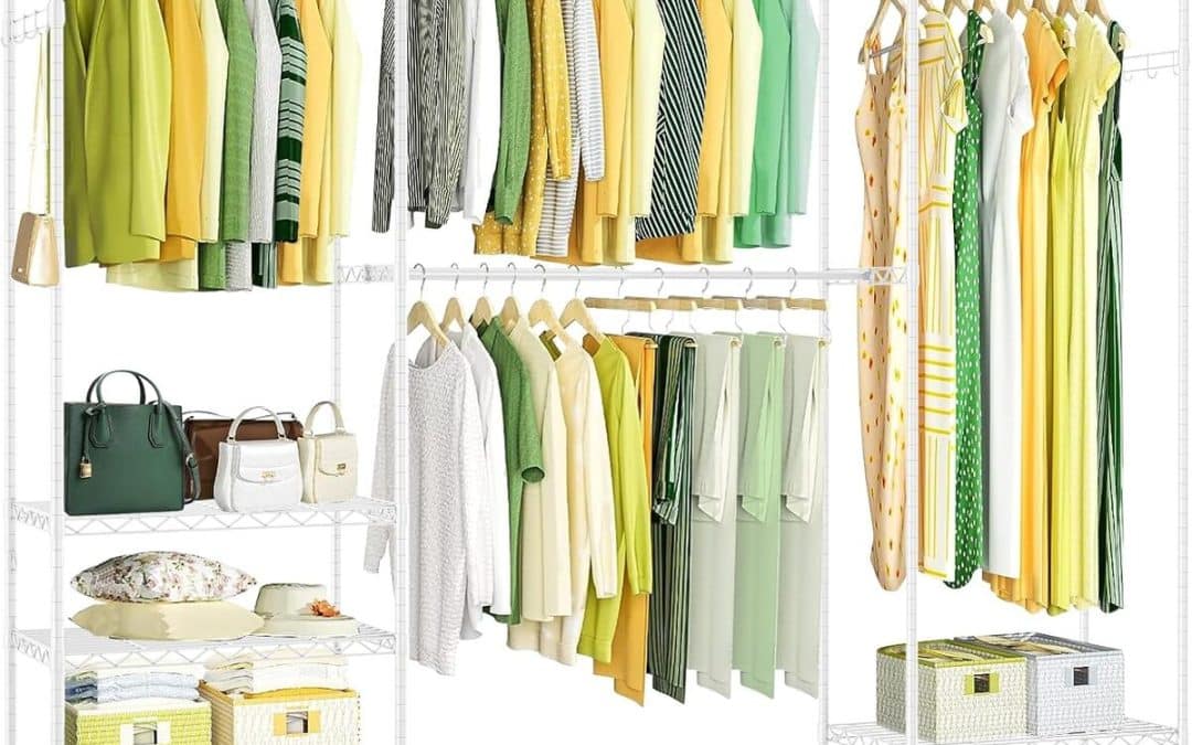 Test du portant à vêtements Solerconm : robustesse et élégance en blanc