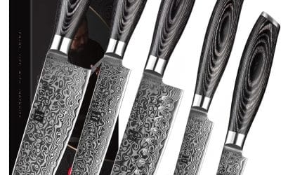 Test du set de couteaux de cuisine XINZUO Ya Série