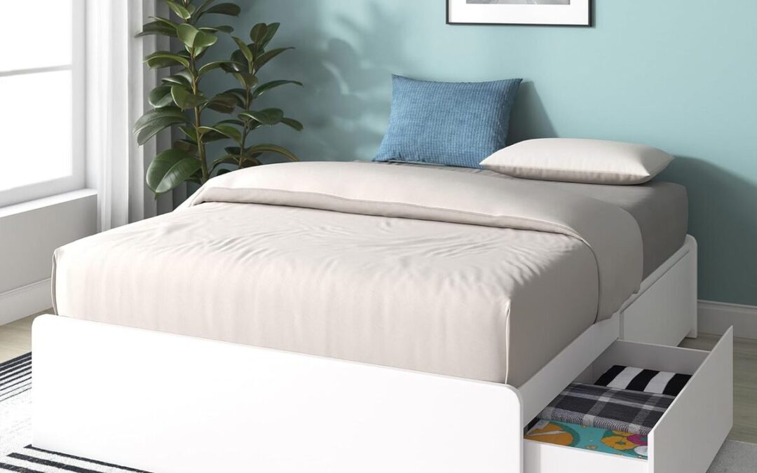 Test du Zinus Marlow : cadre de lit plateforme avec rangement