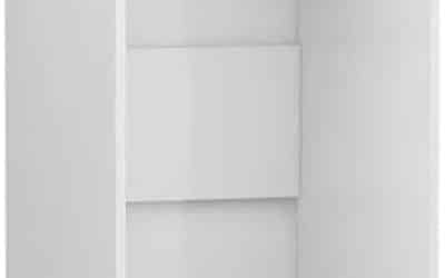 Test vidaXL : armoire de rangement blanche en bois d’ingénierie