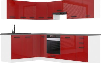 Test de la cuisine complète Belini Janet : l’élégance du rouge brillant