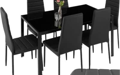 Test de l’ensemble table et chaises moderne TecTake®