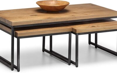 Test des tables basses gigognes Brooklyn de Julian Bowen : chêne élégant