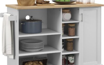 Test : desserte HOMCOM, alliée de votre cuisine