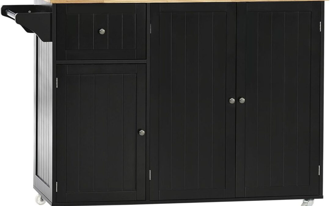 Test du chariot de service HOMCOM : un îlot pratique et polyvalent pour votre cuisine