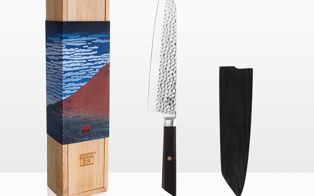 Test du couteau kiritsuke KOTAI : performance et précision en cuisine