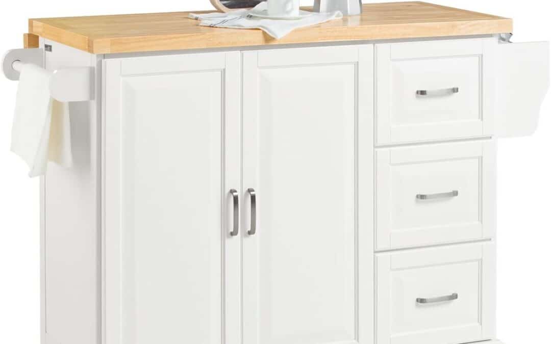 Test du meuble de cuisine sur roulettes SoBuy FKW41-WN
