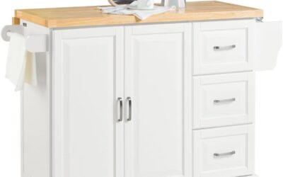 Test du meuble de cuisine sur roulettes SoBuy FKW41-WN