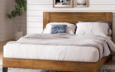 Test : lit Zinus Tonja 180×200 cm en bois marron