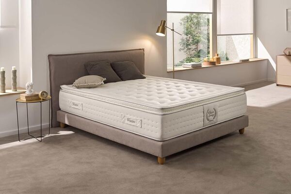Moonia Westin Spring Matelas à mémoire de forme 180 x 200 cm, maximum de confort, hauteur +/- 30 cm, matelas à ressorts ensachés, toutes les dimensions