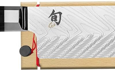 Test : couteau Shun Dual Core Nakiri 6, 5 pouces, manche ébène premium