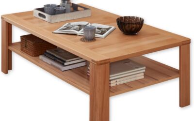 Test de la table basse Stella Trading Nature One en hêtre certifié FSC