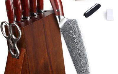 Test du set de couteaux Yarenh KTF-Série en acier Damas