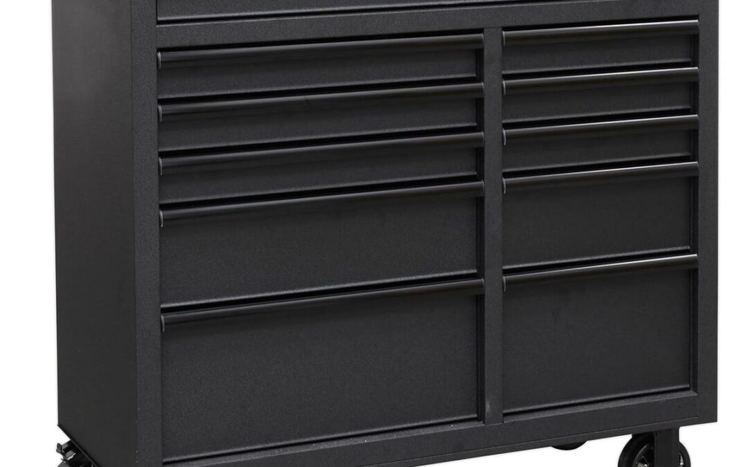 Test : sealey AP4111BE, cabine roulante à 11 tiroirs