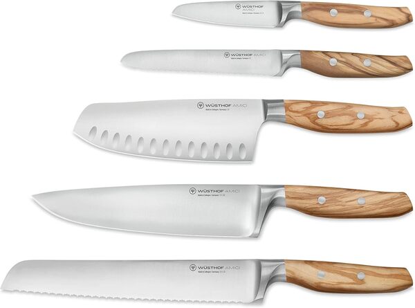 WÜSTHOF Amici Bloc couteaux avec 5 couteaux