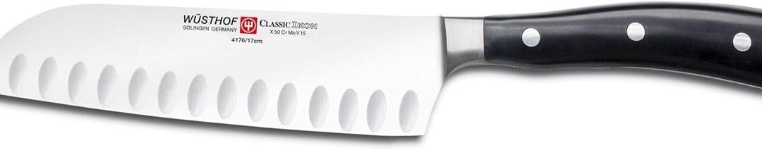 Test : couteau Wüsthof Classic Ikon Santoku 17 cm