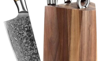 Test du bloc couteaux HEZHEN 7 pièces : élégance et performance en cuisine