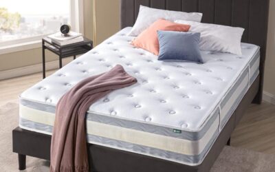 Test du matelas hybride Zinus Cooling Swirl 30 cm 160×200 cm