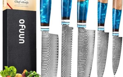 Test : set de couteaux de chef Damas oFuun 5pcs