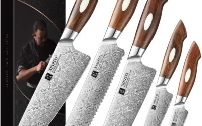 Test : set de couteaux Xinzuo en acier damas
