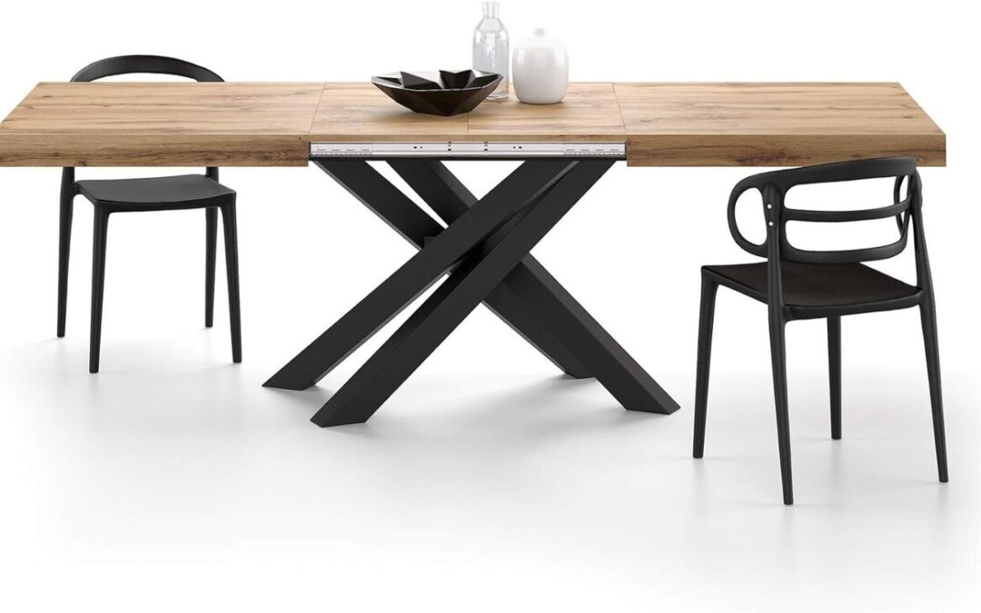 Test : table extensible Emma de Mobili Fiver, élégance italienne