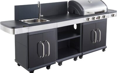 Test du barbecue Cook’in Garden Fidgi 4 : cuisine modulable à 4 brûleurs