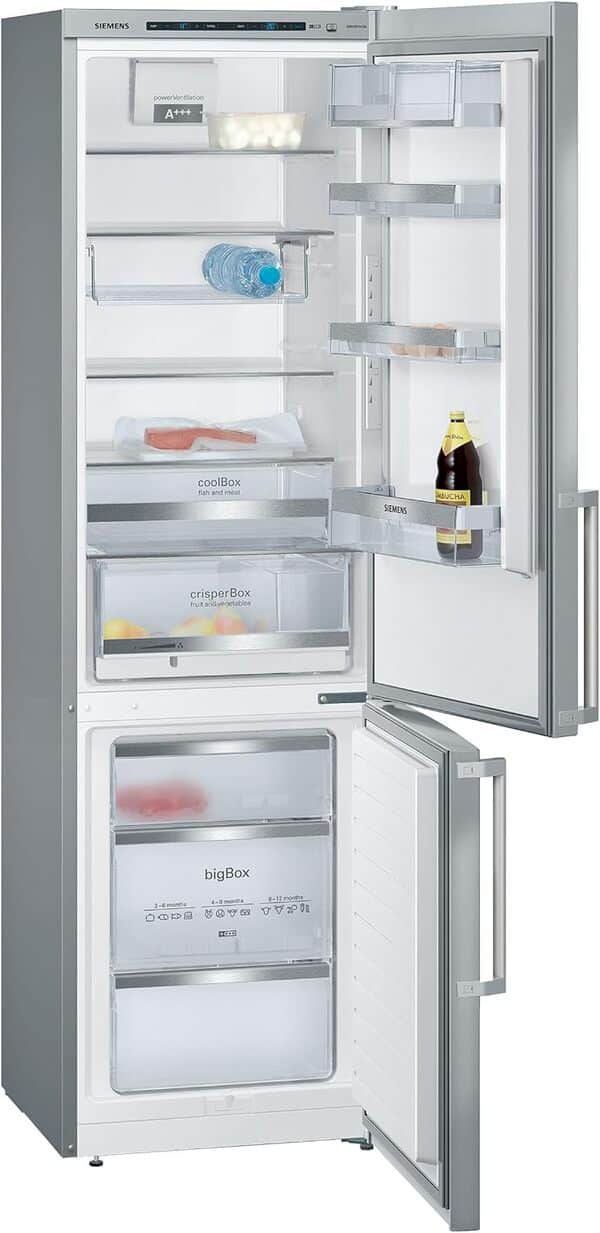 Siemens KG39EAI40 Réfrigérateur combiné 339L Classe: A+++ Inox [Classe énergétique A+++]
