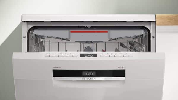 Bosch SMS6ZCW12F, Série 6, Lave-vaisselle 60cm, Pose-libre, Blanc [Classe énergétique C]