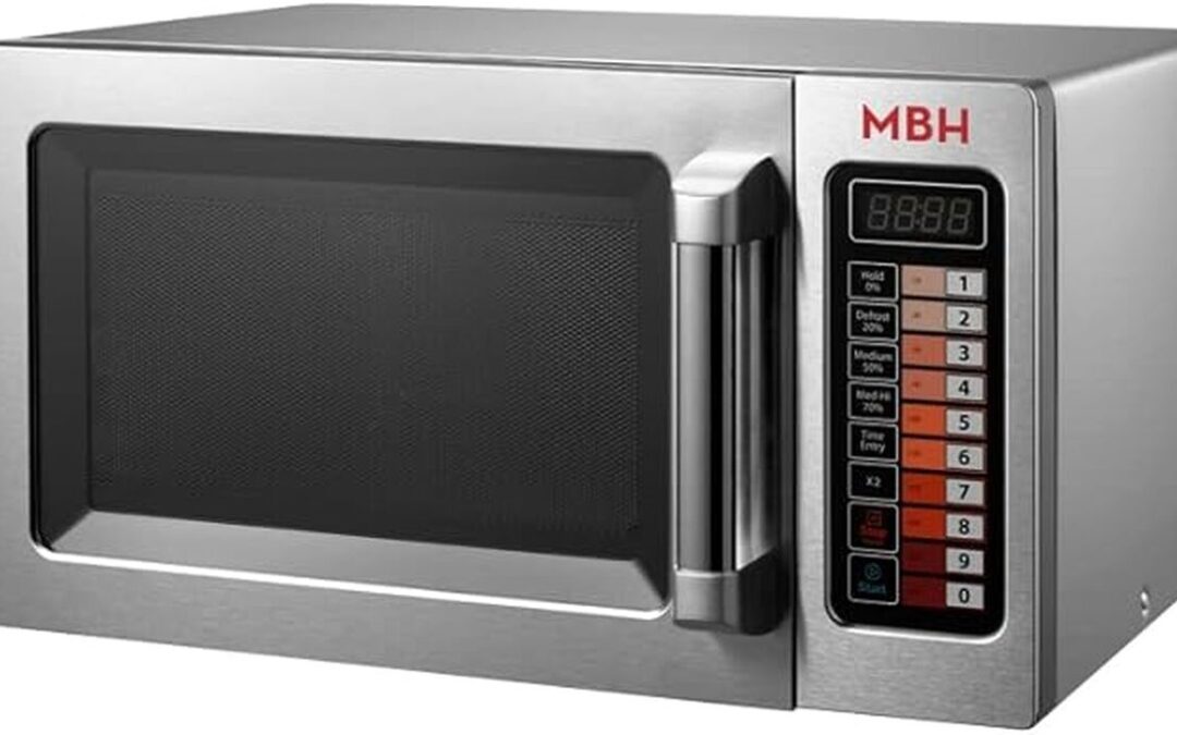 Test du four micro-ondes MBH 1000W 25L : parfait pour pro