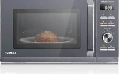 Test : micro-ondes Toshiba MW3-AM25PFI(MG) 900W, design gris Morandi