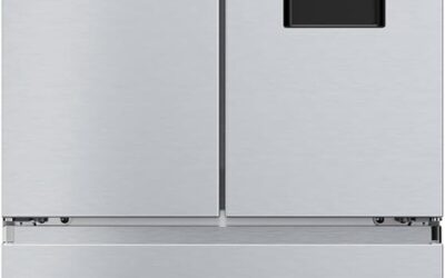 Test : réfrigérateur congélateur Haier HFR5719EWMG, économe et pratique