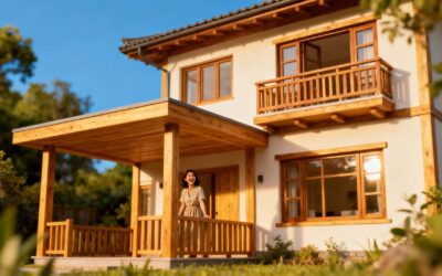 Maison à étage : idées de rénovation avec du bois