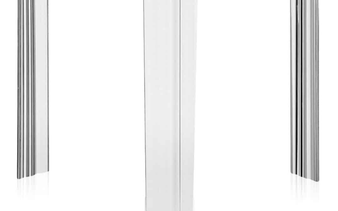 Test de la table basse Kartell T-Table transparente