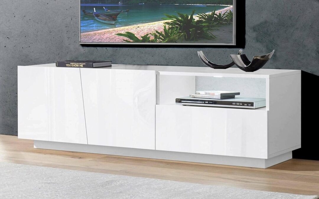 Test du meuble TV Nino Dmora : élégance italienne aux lignes épurées