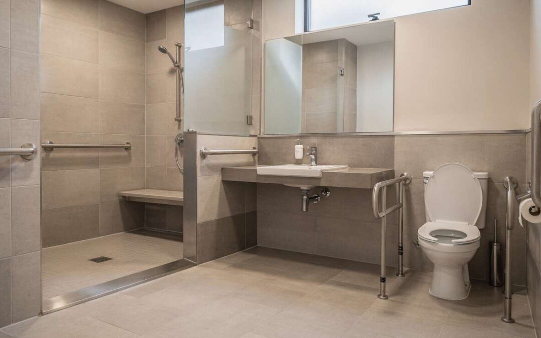 Salle de bains accessible PMR : conseils et aménagements