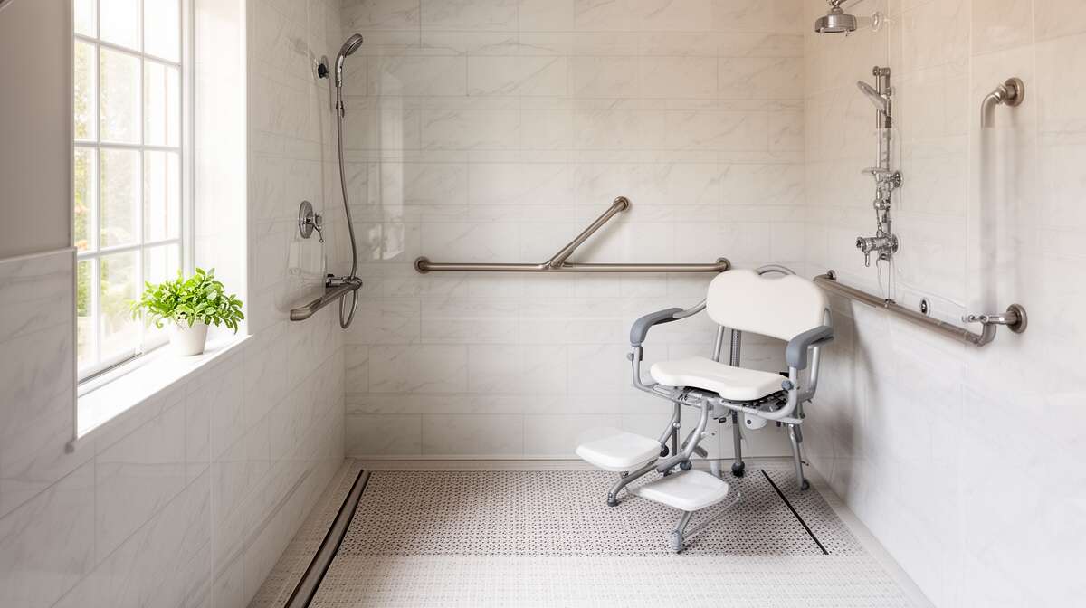 Am&eacute;nager un espace douche s&eacute;curis&eacute;