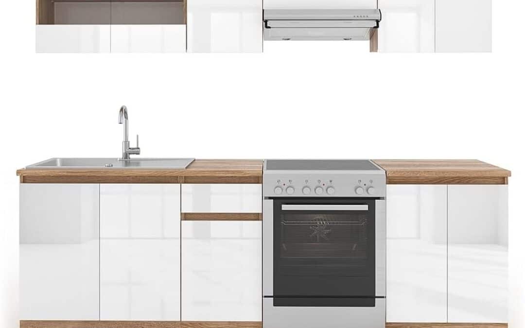 Test de la cuisine Vicco Raul : 240 cm avec bande LED