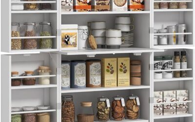 Test de l’armoire de cuisine moderne Homcom : rangement et design optimal
